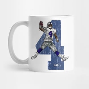 Dak Prescott Dallas Jump Mug